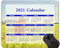 Yanteng 2021 Kalender Mauspad mit Feiertagen, Buddhismus Glaube Mauspads