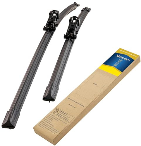 MICHELIN Perfect Fit 216 Scheibenwischer Set Front | Mercedes Benz SLK 171, 172 | 550/550mm | Gelenkfreie Wischerblätter Vorne | Perfekte Passform, Geräuscharm | Nachhaltige Verpackung