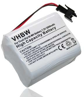 vhbw Akku Ersatz für Tivoli MA-1, MA-2, MA-3, MA1, MA2 für digital Radio (2000mAh, 7,2V, NiMH)