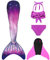 shepretty meerjungfrauenflosse mädchen,4pc，fenJCKA17-120