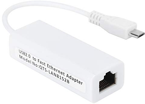 VBESTLIFE USB2.0 Ethernet Adapter, Netzwerkkarten Adapter, Ethernet Adapter Micro USB auf RJ45 für Zero 1.3/W