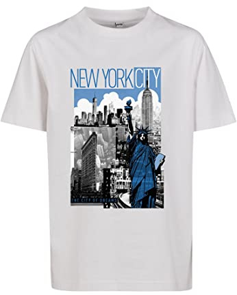Mister Tee Jungen T-Shirt Kids New York City Tee White 146/152