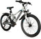 Bergsteiger Broome 24, 26 Zoll Kinderfahrrad, 21 Gang-Schaltung, StVZO, Mountainbike mit Vollfederung, Scheibenbremsen & Dynamo-Licht, geeignet für 8, 9, 10, 11, 12, 13 Jahre, Jungen & Mädchen