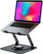 JOYEKY 360° Rotating Laptop Stand, Foldable Portable Laptop Stand Made of Aluminium, Height-Adjustable and Ergonomic Computer Stand, Compatible with MacBook/Dell/HP/Lenovo/Other Laptops