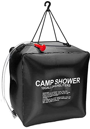 Douche de camping 40 l, douche de camping, douche solaire mobile, douche de camping pour extérieur, douche de jardin, eau chaude pour enfants