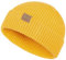 Fischer-Beanie-Mütze für Herren und Damen, Strickbündchen, kurze Trawler-Mütze, warm und weich, stilvolle Totenkopfkappe, Winter, Frühling, Herbst, Senfgelb - M, 6 1/4-8