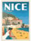 MyPuzzle Frankreich: Nizza, Vintage Poster - Premium 500 Teile Puzzle - MyPuzzle Sonderkollektion von Anderson Design Group
