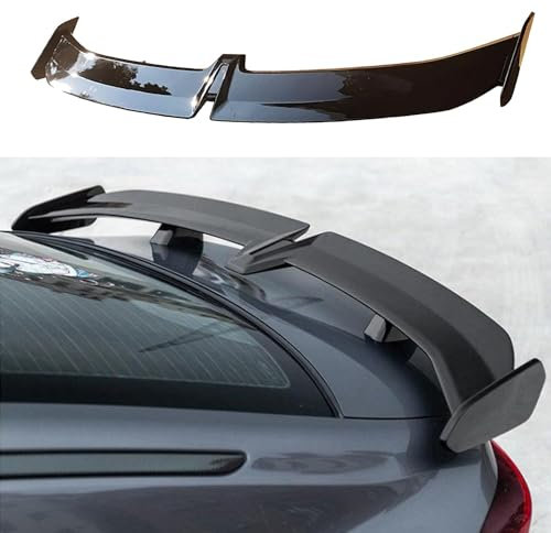 TMAR Auto Heckspoiler Heckflügel Lippe Für BMW Serie 6 Series 6er E63 E64 Coupe/Cabriolet 2003-2010 HeckspoilerflüGel Kofferraum Flügel Spoiler Umbauzubehör,Gloss Black