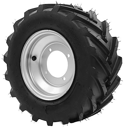 XTevu-Reifen mit Nabe, 16 x 6,50, 8 Zoll, integrierte Installation, Reifen, Wheelers-Reifen, Felgen, Ersatz für ATV, UTV, Kart, landwirtschaftliche Fahrzeuge, Rasenmäher
