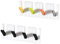 FENGZIZH Adhesive Door Hooks,Convenient Key Holder for Wall,Small Hooks for Hanging,Multipurpose Stick On Hooks as Bedroom & Kitchen Accessories