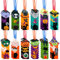 GreenYeah Halloween Lesezeichen, 24 Stück Halloween Lesezeichen Basteln Set, Halloween Kinder Lesezeichen Kürbis Fledermaus Hexe Spinne Mumie, Kreative Geschenke für Halloween Party