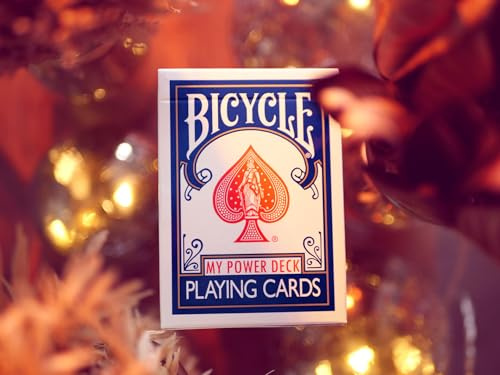 MAGICAPLANET My Power Deck – Kartenspiel – 16 Zaubertricks erklärt – Farbe des blauen Rückens