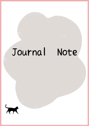 journal notes(cat) 72pages A4