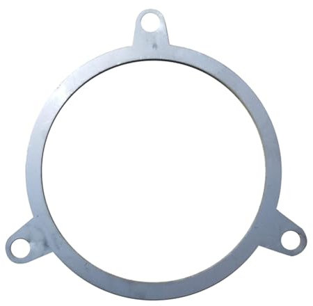 Anillo de abrazadera para chimenea, arandela de tubo de chimenea de leña | Acero inoxidable Acero inoxidable -Soporte de revestimiento de humo - Soporte portátil, soporte robusto para todos los