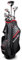 Power Bilt Herren Pro Power Complete Golf Club Set, Silber, Schwarz, Rot, Men's Standard