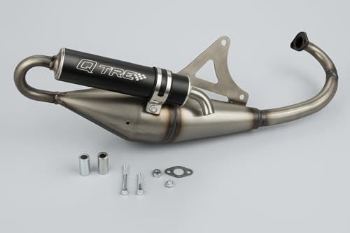 Sportauspuff Auspuff – passend für Gilera Runner SP, DT, Stalker, Storm, Typhoon – 50ccm 2-Takt – mit E-Nummer