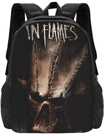 In The Flames Neuartiger Rucksack, leicht, große Kapazität, Reise-Laptop-Rucksack, lässiger Tagesrucksack, Geschenke für Jungen und Mädchen