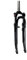 Suntour Unisex – Erwachsene SF13 CR-8V Federgabel, schwarz, 26 Zoll