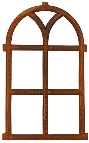 aubaho Nostalgie Stallfenster 68x40cm Eisenfenster Eisen Fenster Rahmen Rost Antik-Stil