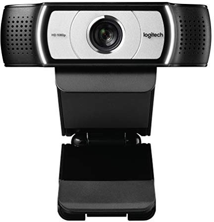 Logitech C930e cámara Web 1920 x 1080 Pixeles USB Negro - Webcam (1920 x 1080 Pixeles, 30 pps, 4X, USB, Negro, Recortar)