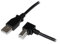 StarTech.com Câble USB 2.0 Type A vers USB Type B Coudé à droite Mâle / Mâle - Adaptateur pour imprimante 2 m Noir (USBAB2MR)