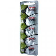 5pk Maxell SR916SW SR68 SR916 373 Silver Oxide Watch Battery by Maxell