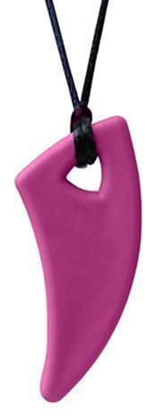 ARK Therapeutic Saber Haizahn Kauen Sensorische Halskette Standard - Magenta