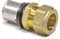 Pipetec Pressfitting Verschraubung Übergang 16x2 mm Verbundrohr auf 15mm Kupferrohr TH Kontur, DVGW, TH-Profil