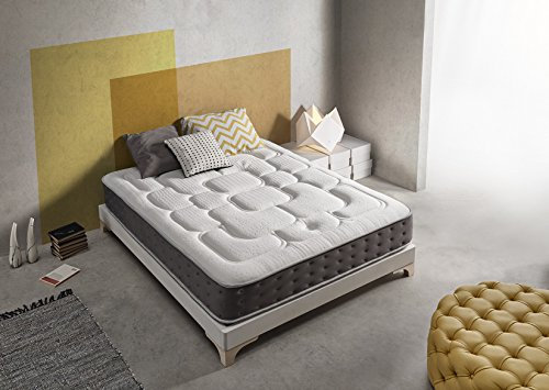 SIMPUR Relax MATRATZE ROYAL TOP Komfort 90X200 cm | ERGONOMISCH UND INNOVATID | PUNKTELASTISCH | KÖRPERANPASSEND ATMUNGSAKTIV UND VENTILIEREND | HÄRTEGRAD H2-H3 (MITTELFEST) | HÖHE 30 cm