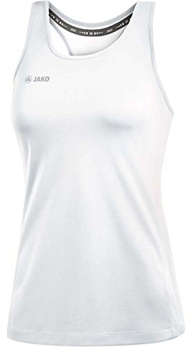 JAKO Damen Tanktop Run 2.0, Weiß, 44