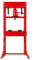 EBERTH Pressa idraulica Pressa da officina 30T, altezza massima di lavoro 750mm, regolabile in 7 posizioni, larghezza di lavoro 540mm, altezza totale 1510mm, 2 ganasce di supporto, cilindro idraulico