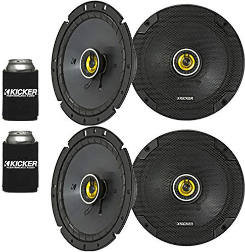 Kicker 46CSC674 - Deux paires de haut-parleurs coaxiaux CS-Series CSC67 de 165 mm, 4 ohms (2 paires)