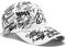 XibeiTrade Graffiti Baseball Cap Mode Persönlichkeit Hiphop Street Trend Hut, reinweß, MEDIUM