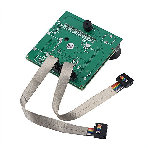 Tosuny Pantalla LCD CR10s, Pantalla de reemplazo del Controlador de Pantalla LCD con 2 Cables para CR-10S Impresora 3D, Kit de Impresora 3D Accesorio para CR-10S