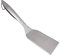 Steuber Premium Line Spatule courte en acier inoxydable 34 cm Surface 6,5 cm Spatule de précision pour griller les aliments