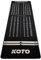 KOTO - Carpet Checkout Schwarz, 285x80cm Dartmatte, Schutz Bodens & Dartpfeile, Mit Score-Indikation + Oche