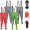 3Kamido Kinderwathose, Jugendliche Kinder Brust Wathose – Modell Spider, verstellbare Taille, strapazierfähige Hosenträger, Schnalle Nexus, Kinder Angeln Stiefel 23/24 EU