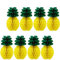 QIUMING 8 stücke Ananas Wabenball Papier Sommer Deko Flamingo Party Hawaii Tropische Früchte Papier Ananas Deko Tropische Sommer für Hochzeitsfeier Dekoration Papierlaternen Ananas Hängende