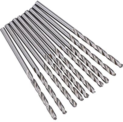 Brocas métricas HSS de 2 mm para Metal Madera Plásticos Modelo Hacer Taladro 10pk