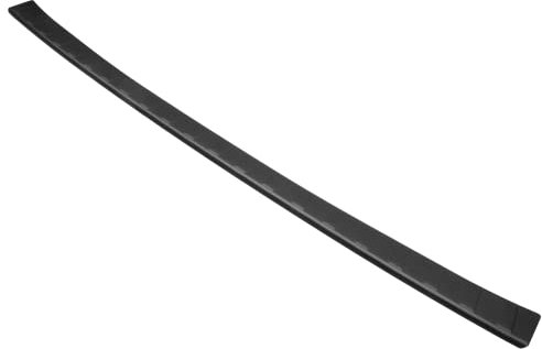 Aroba AR1267-PB Edelstahl Schwarz Pulverbeschichtet Ladekantenschutz kompatibel mit Toyota RAV4 ab BJ. 1.2019> passgenau Abkantung Farbe Schwarz