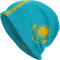 972 Beanie Mütze Kasachstan Flagge Sommermütze Komfortabel Long Beanie Für Damen Und Herren Elastisch Mütze Atmungsaktiv Kopfbedeckung, Für Frühling, Damen