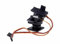 TECKEEN 2 axes Servo Gimbal Support PTZ Pan/Tilt Camera Plateforme Anti-Vibration Camera Mount Sets pour Avions Robot Voitures 9g Servo