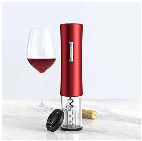 Bottle Openers Openers Electric Wine Corkscrew Bottle Household Environmental Grade ABS Wine Automatic Bottle Opener Water Bottle Opener (Size : Matt Red)