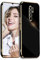 POUHYE Funda para Xiaomi Redmi Note 8 Pro Carcasa Silicona, Protección Cámara Ultra Fina Galvanizado Suave TPU Bumper Resistente Antigolpes Móvil Case para Xiaomi Redmi Note 8 Pro Negro