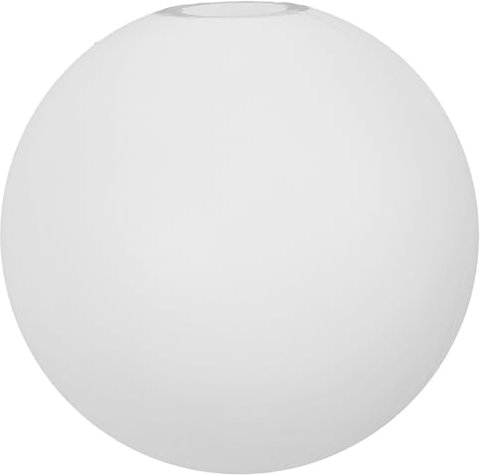 Baluue Lampenschirm Kugel aus Acryl G9 Lampenschirme Rund 10cm Opal Ersatzschirm Lampen Abdeckung für Lichterkette Hängelampe Pendelleuchte Deckenlampe Wandlampe