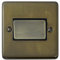 Contour Medium Bronze Fan Isolator Switch (Black insert/Antique Brass Switch) - CMBZ369-AB
