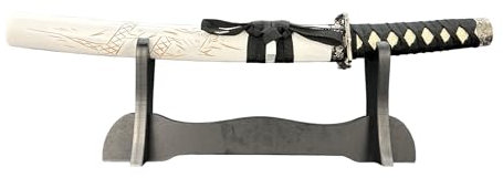 Brieföffner in Form Eines Japanischen Tanto mit Präsentations Ständer Tanto-Dolch – zur Dekoration oder als Praktisches Geschenk (HK1101S)