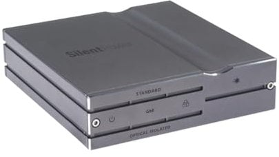iFi LAN iPurifier Pro – Filtre de bruit Ethernet avec isolation galvanique optique, élimination de la gigue et des erreurs – Plug-and-Play pour une meilleure qualité de streaming audio et vidéo –