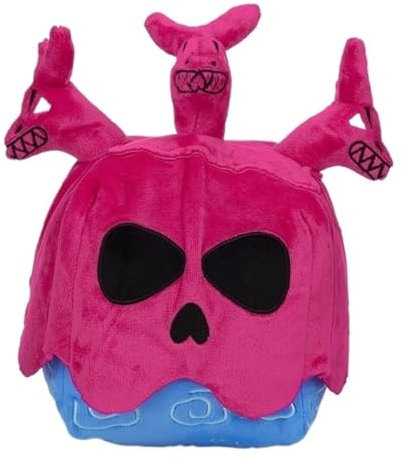 KUKUShining Adorable Blox Fruits Plüschspielzeug, Weiches Kuscheltier Kissen Perfekte Heimdekor Begleiter for Kinder, Fans, Gamer Geschenk(Venom)