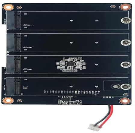 MNBOXCONET N100 N305 4 LAN NVMe 4 x M.2 Adapter MotherBoard